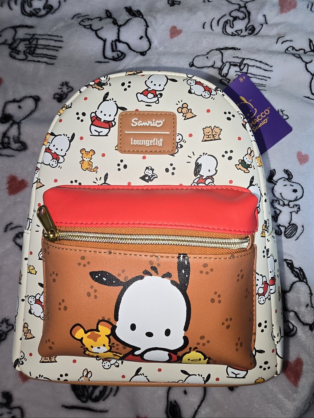 Nwt Loungefly Pochacco Mini Backpack